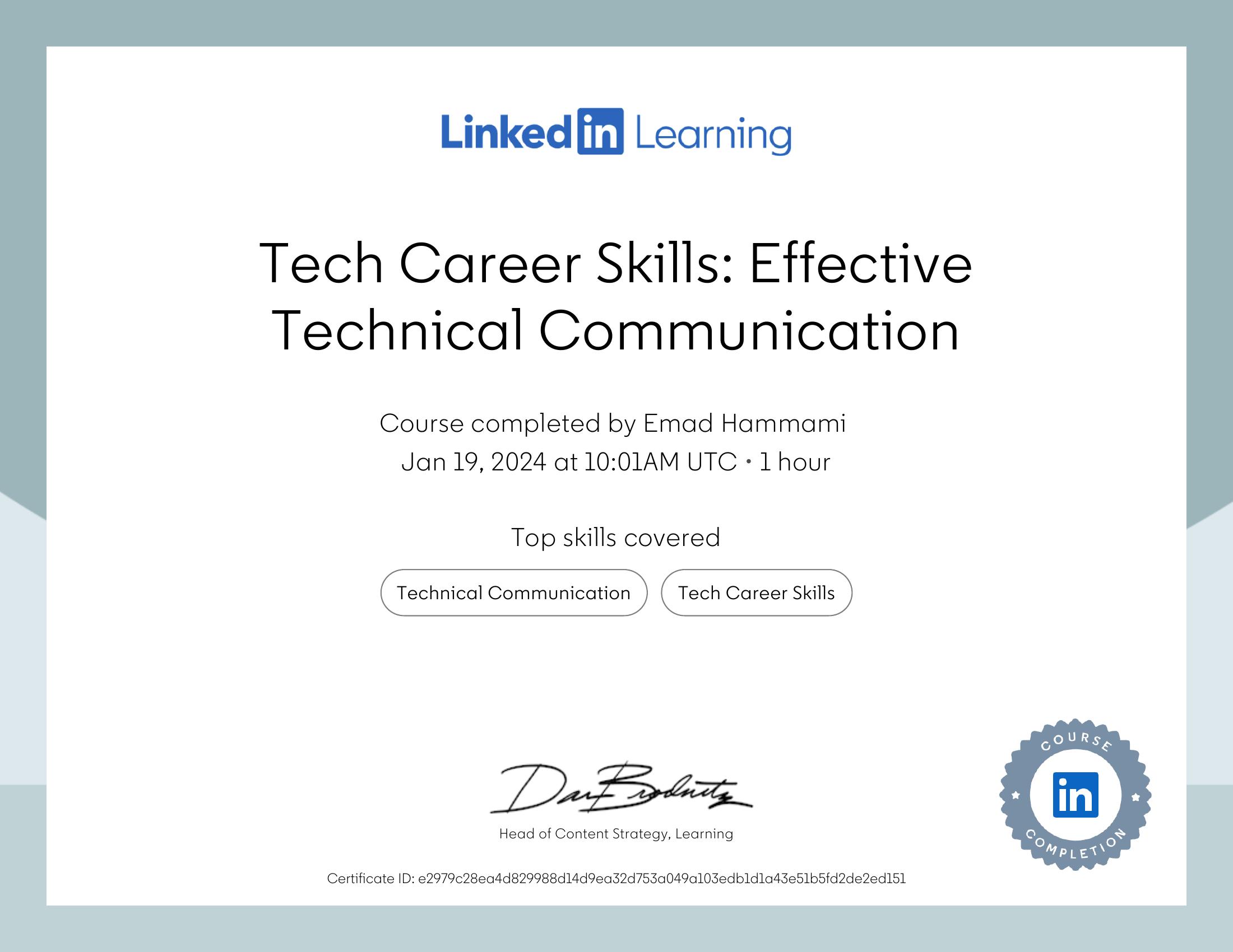 Succeeding as a First-Time Tech Manager Certificate